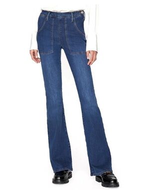 New FRAME DENIM “Le Flare de Françoise” Jeans in Lemmie, Size 24